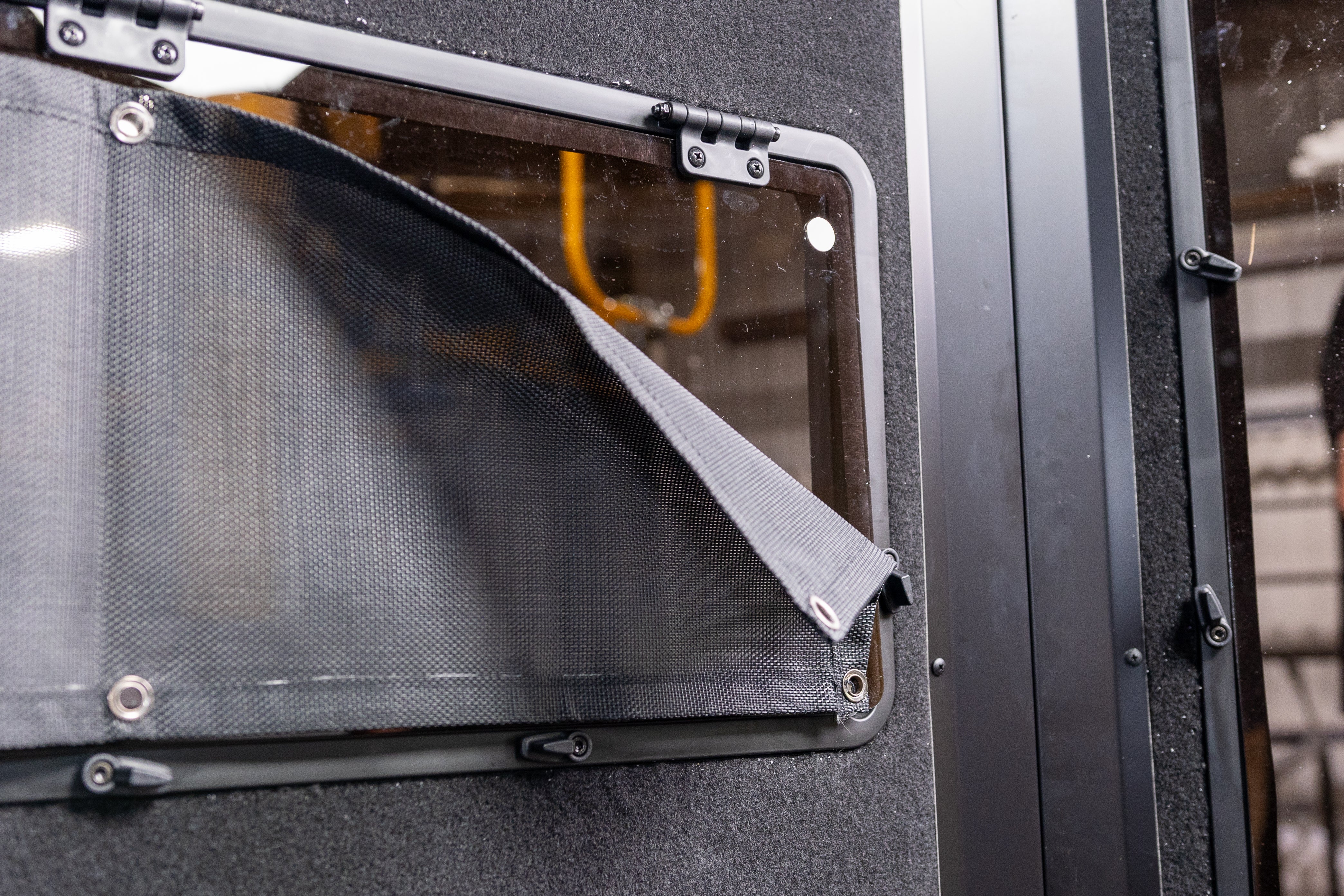 Magnetic Black Window Shade Kit