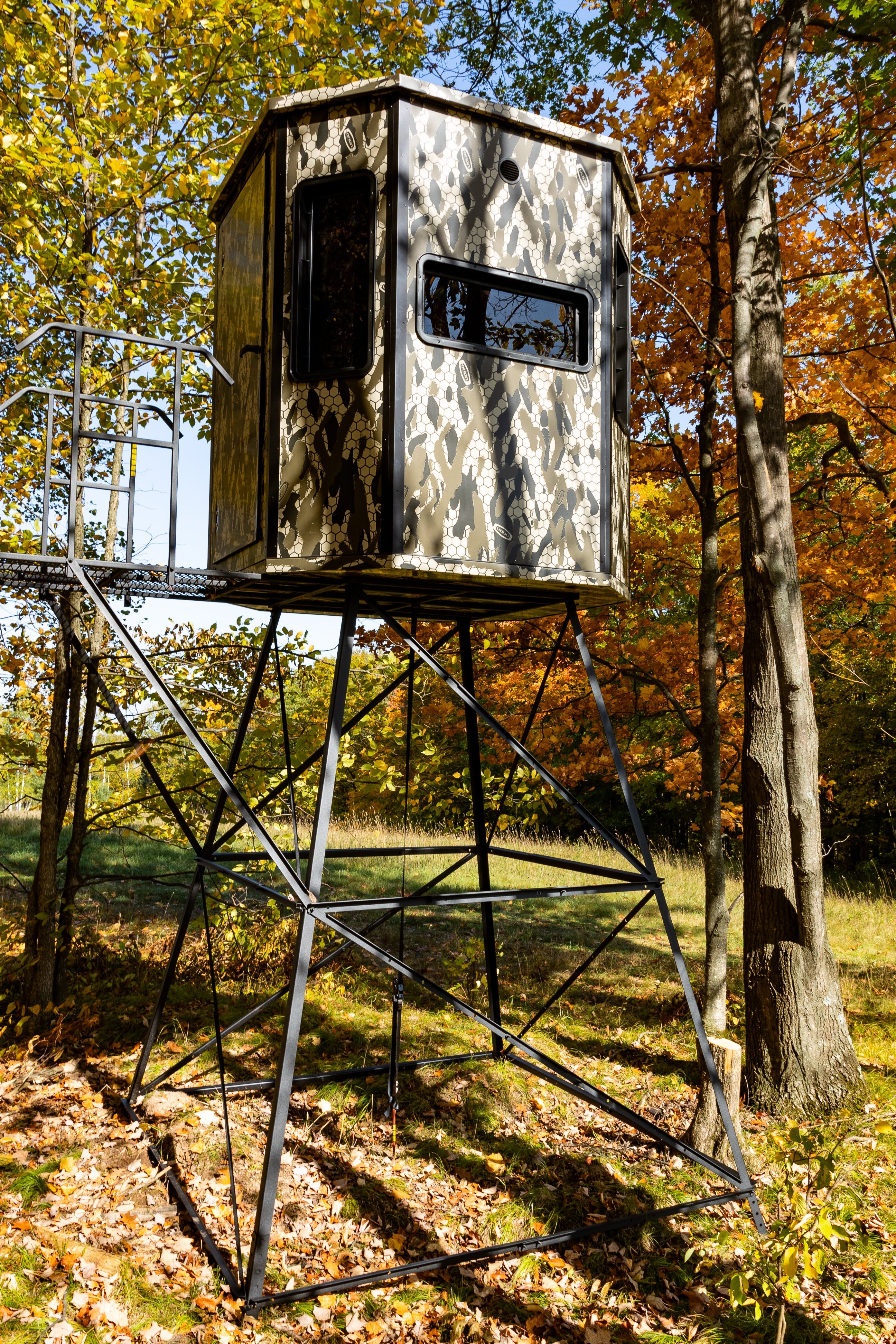 10ft Stair - Elevated Deer Blind Stand